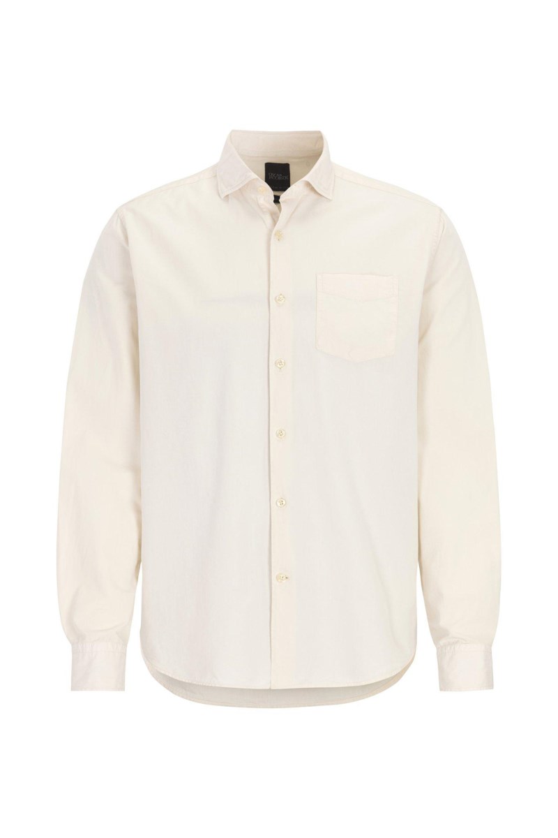 Regular fit twillskjorta wide spread krage night blue 1