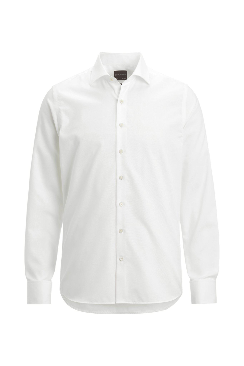 Slim fit cut away dubbelmanschett strykfri skjorta