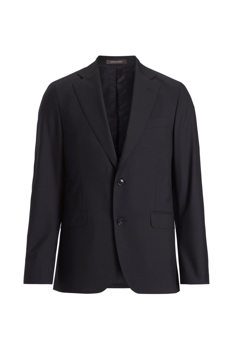 Slim fit microstructure kavaj