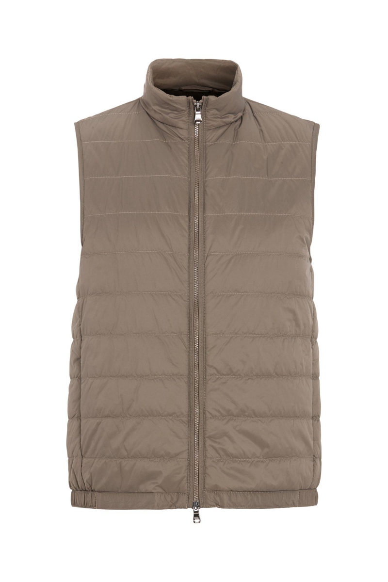 Lätt vadderad nylon väst