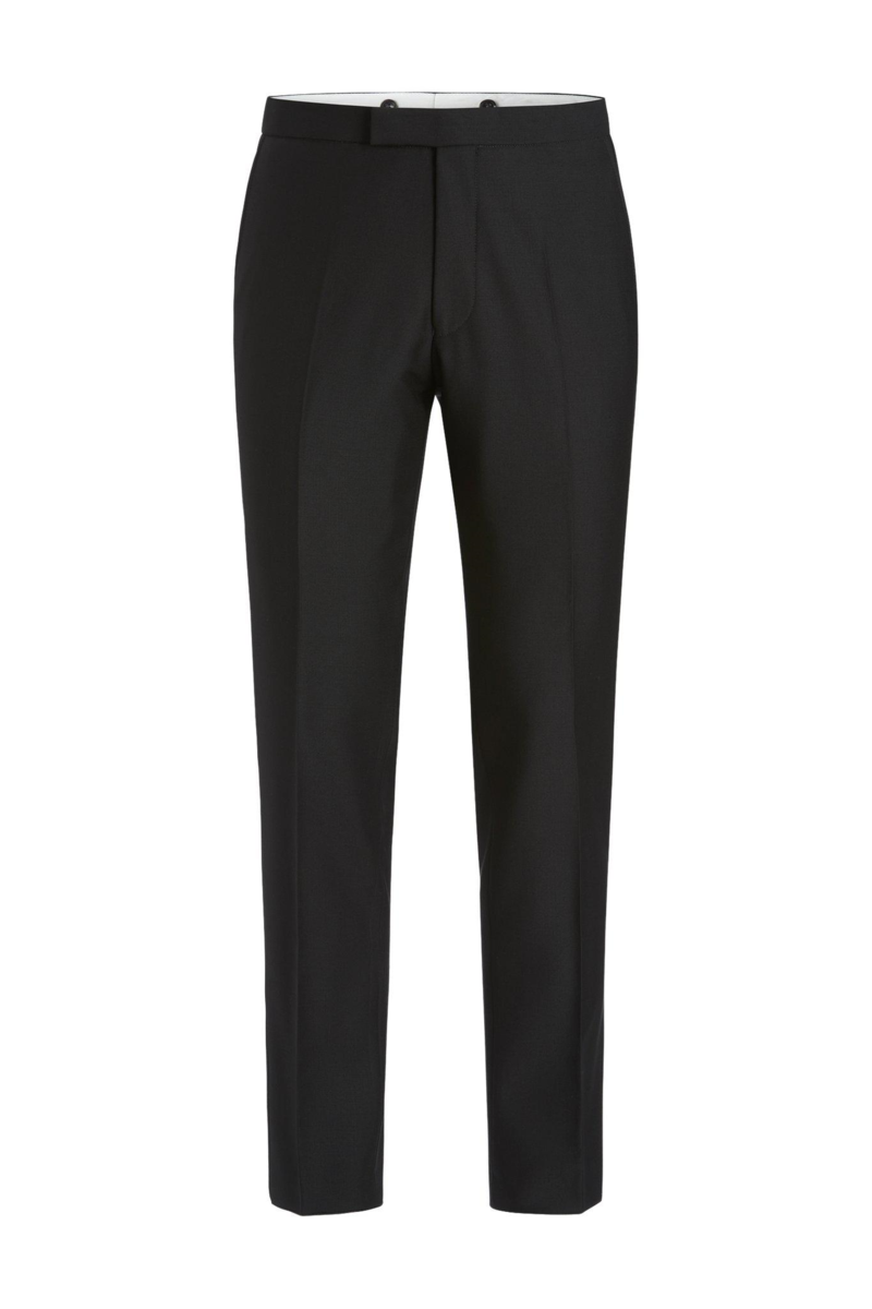 Slim fit microstructure smokingbyxor