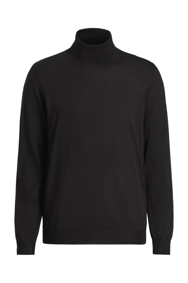 Regular fit polotröja extra fine merinoull