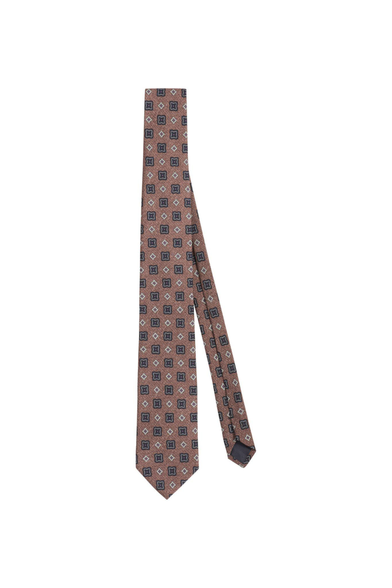 Mönstrad sidenslips