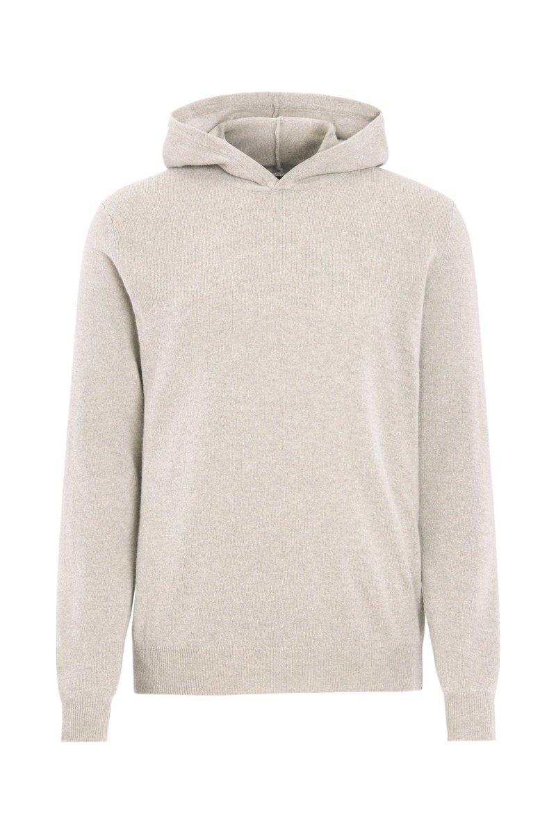 Regular fit hoodie ull-kashmir