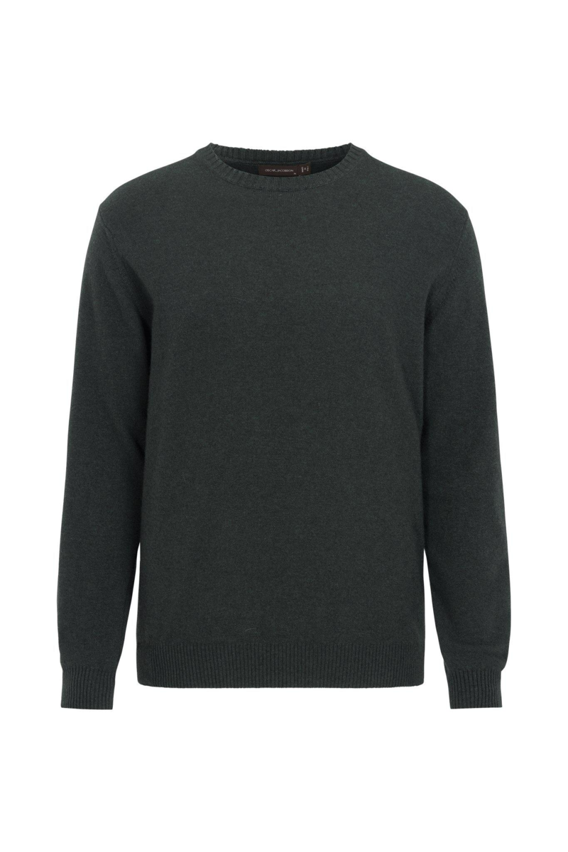 Regular fit rundhalsad tröja ull-kashmir 1