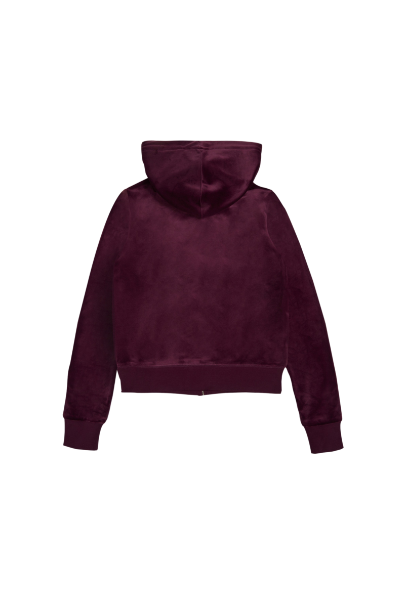 Robertson classic velourhoodjacka oatmeal marl 7