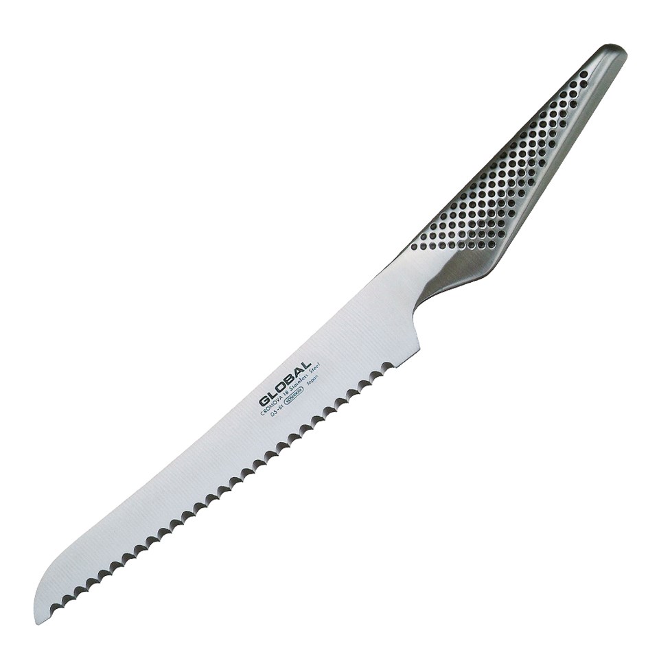 Gs-61 brödkniv tandad rostfritt stål 16 cm, rostfritt stål från Global