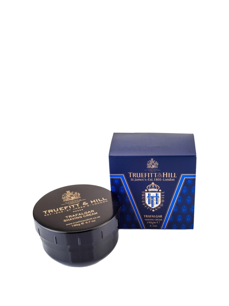 Trafalgar shave cream bowl transparent
