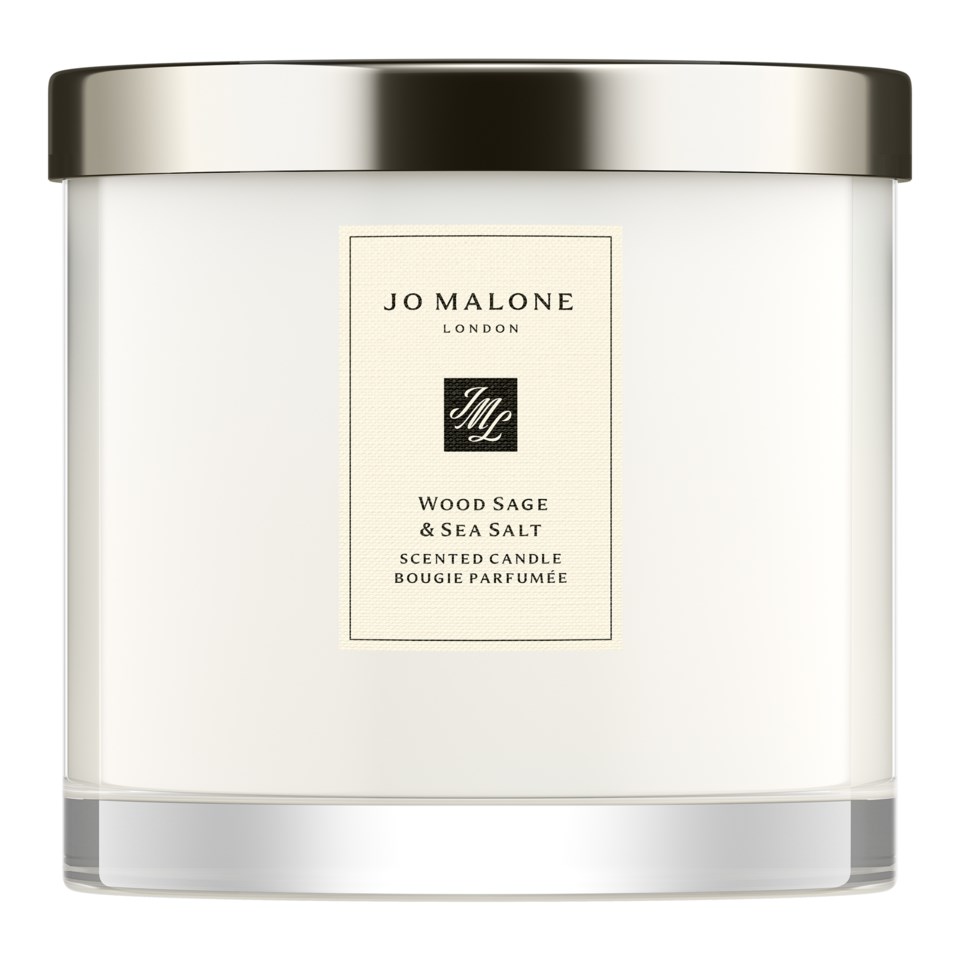 Wood sage & sea salt deluxe candle vit 600 g, vit från Jo Malone London