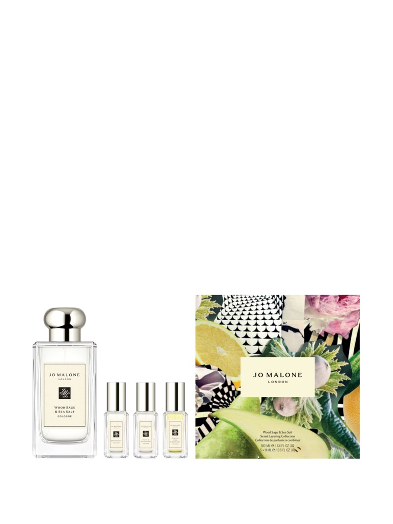 Jo Malone London Wood Sage & Sea Salt Layering Collection (100 + 3 x 9 ml)