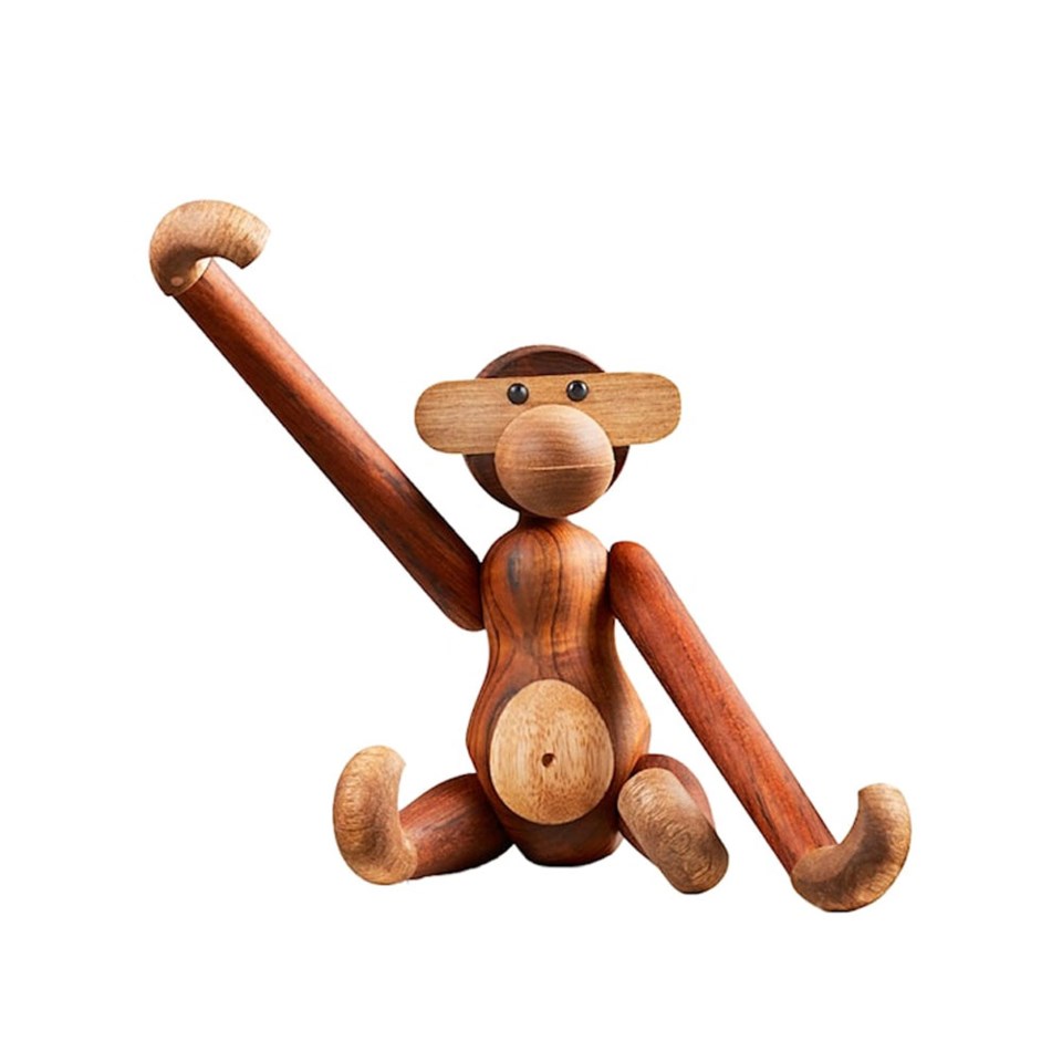 Kay bojesen apa mellan teak/limba 28 cm, teak/limba från Kay Bojesen