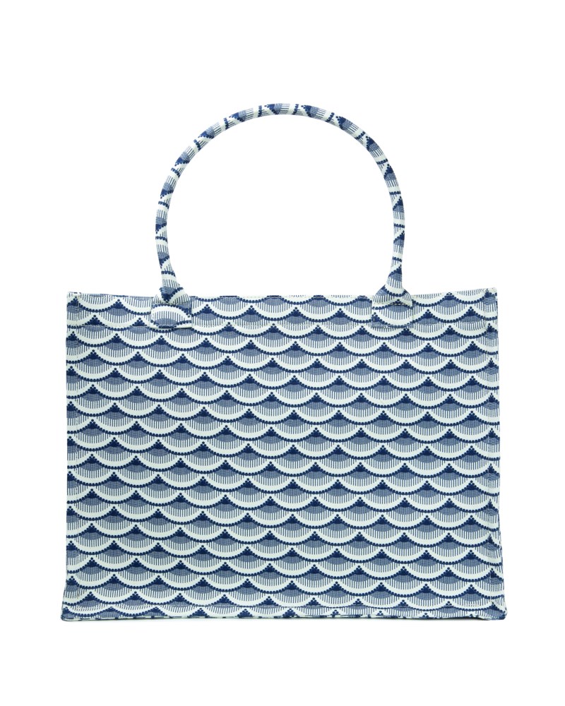 Väska tote denim 7