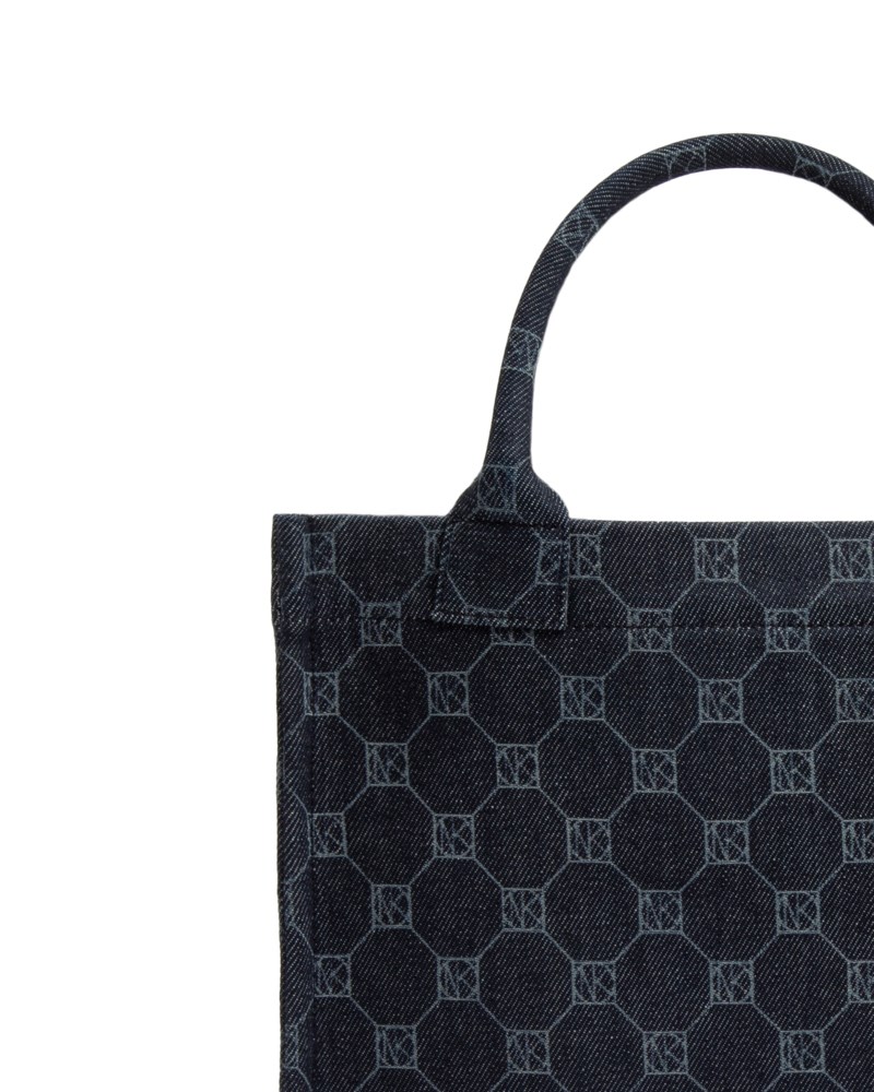 Väska mini tote denim 2