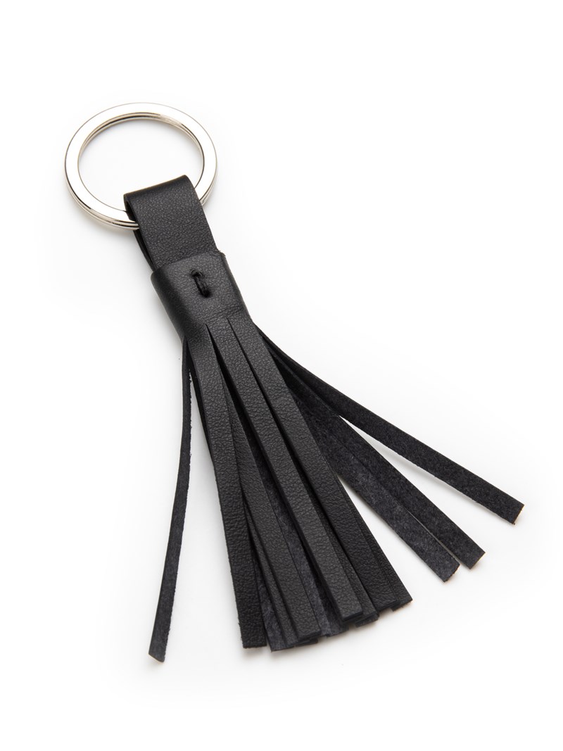 Nyckelring nk tassel black 3