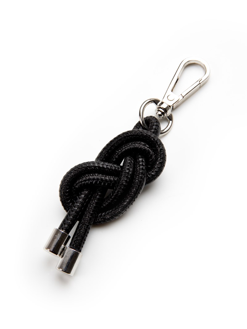 Nyckelring nk knot black 3