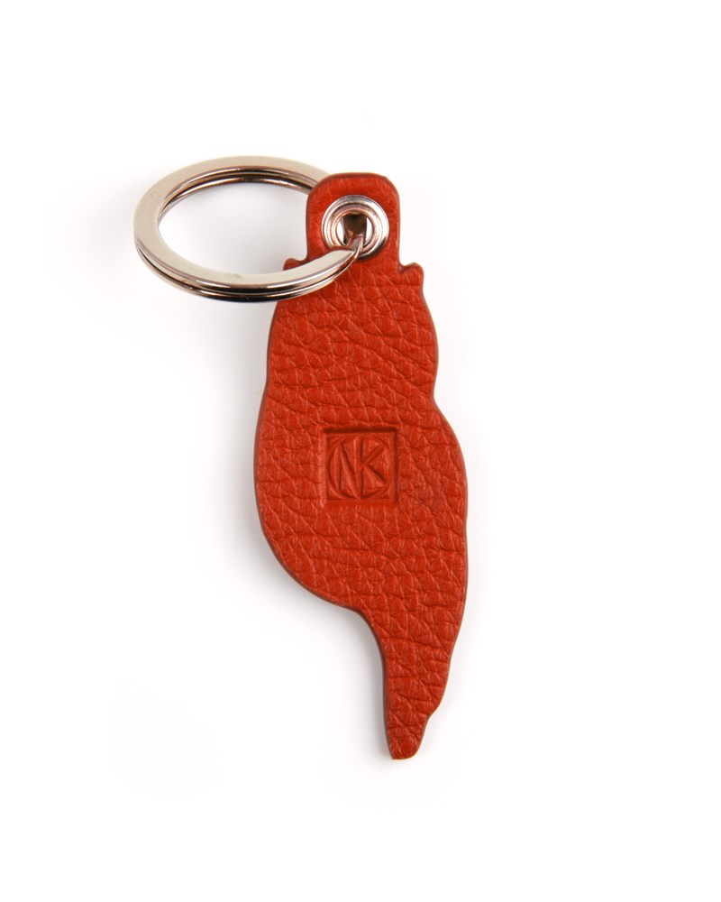 Nyckelring owl red 2