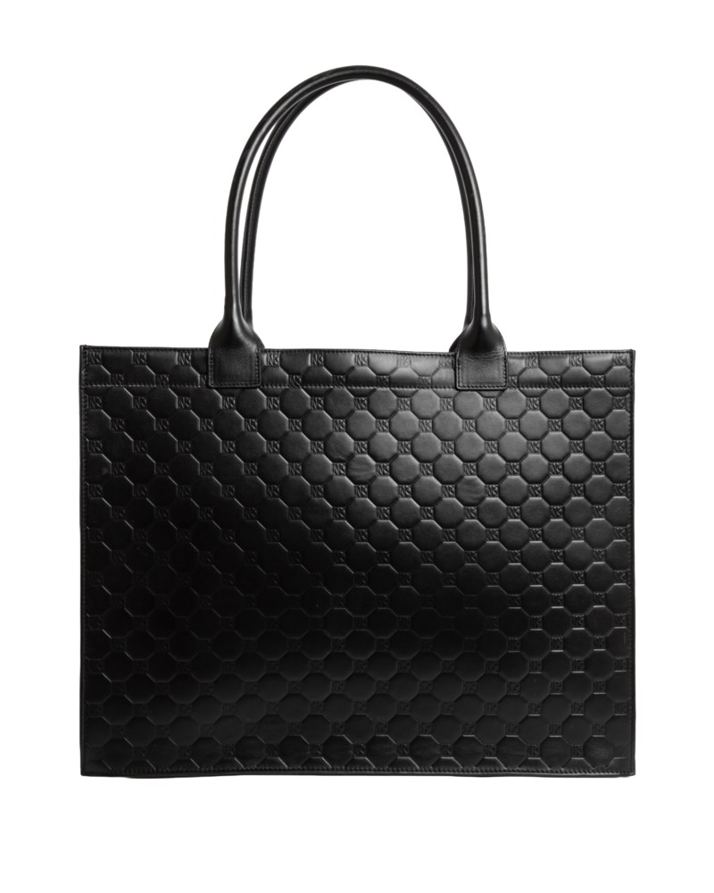 Tote bag oktagon läder
