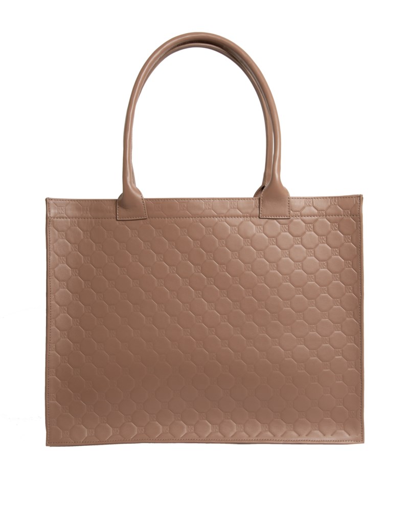 Tote bag oktagon läder