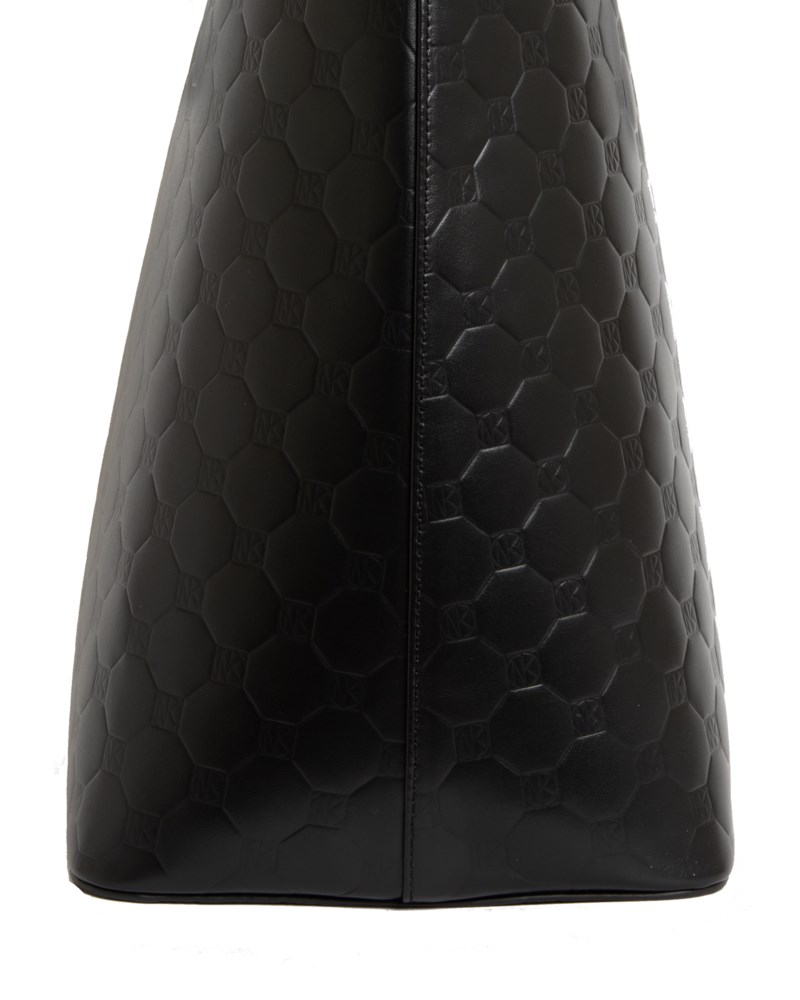 NK Collection Bucket bag oktagon läder handväskor dam – bild 3