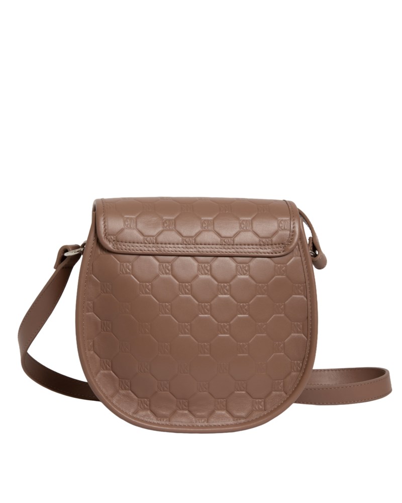 Saddle bag oktagon läder 2