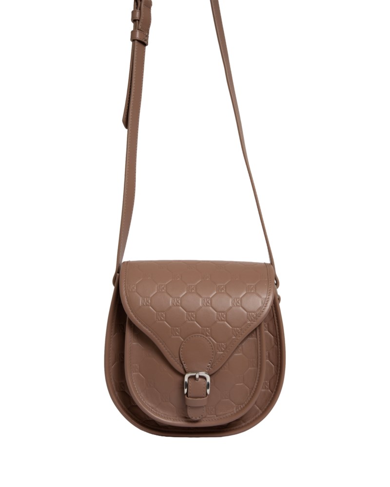 Saddle bag oktagon läder 3