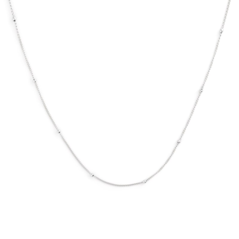 Beaded chain necklace