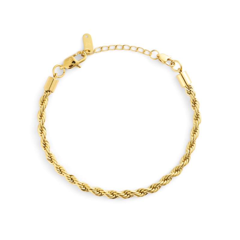 Bold rope chain bracelet