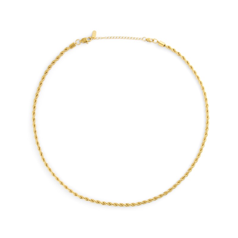 Mockberg Bold rope chain necklace halsband dam – bild 3