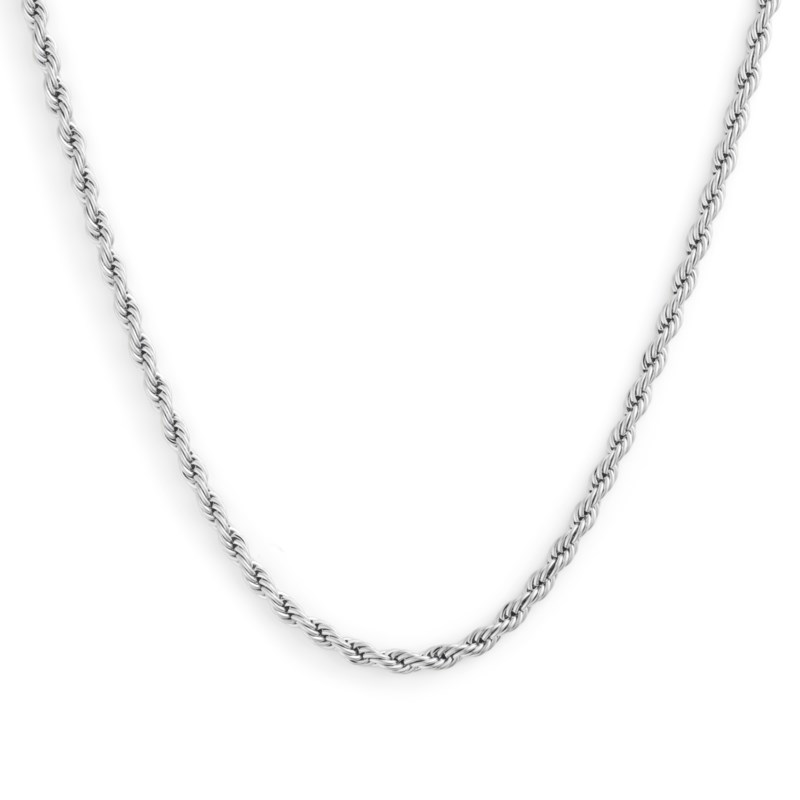 Bold rope chain necklace