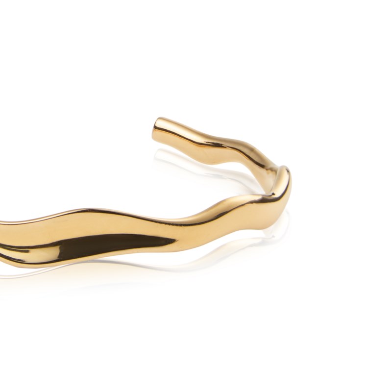 Mockberg Wavy bolded cuff bracelet armband herr – bild 3