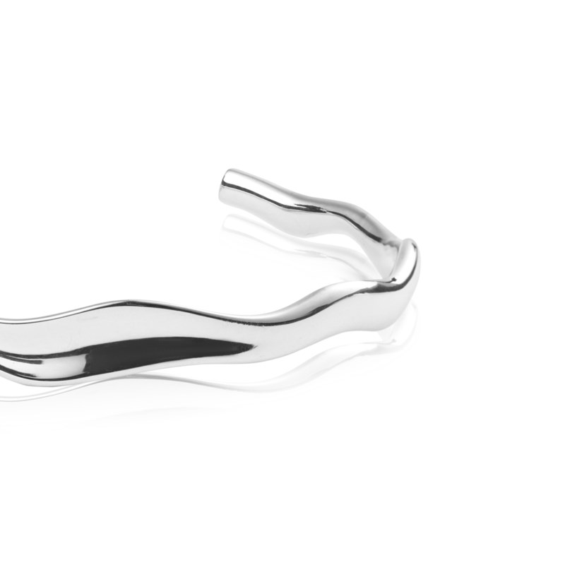 Mockberg Wavy bolded cuff bracelet armband herr – bild 3
