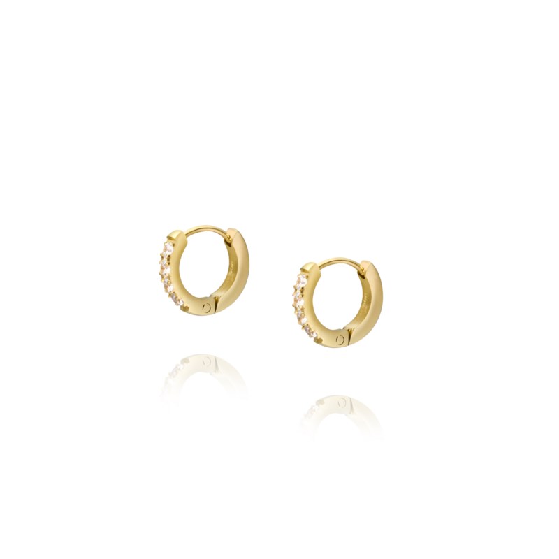 Mockberg Shiny hoops mini örhängen dam – bild 3