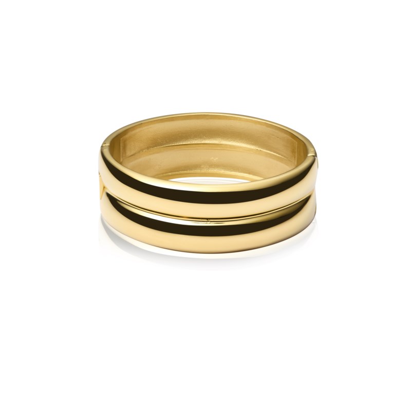Rebel double medium bangle