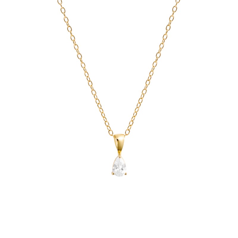 Belle necklace gold 1