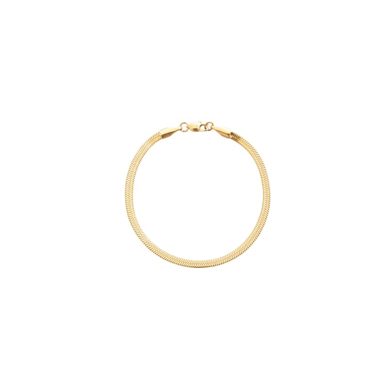 Thin snake bracelet large