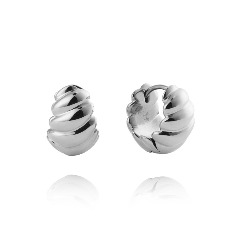 Seléne steel medium hoops