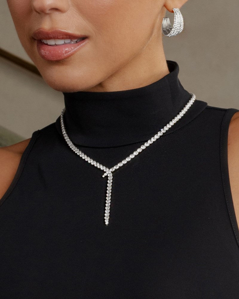 Mockberg Alora steel necklace halsband dam – bild 2