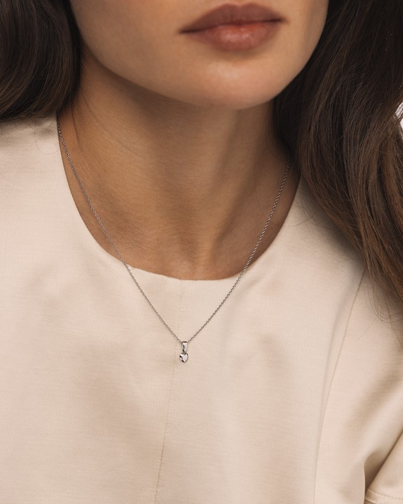 Mockberg Sweetheart steel small necklace halsband dam – bild 2