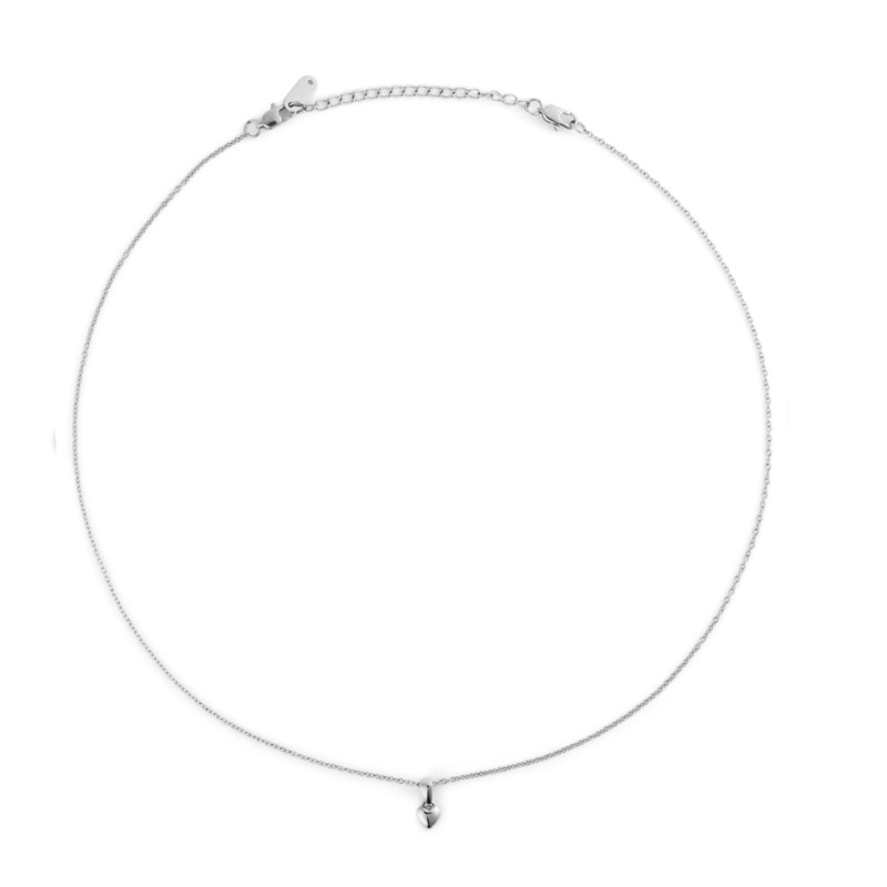 Mockberg Sweetheart steel small necklace halsband dam – bild 3