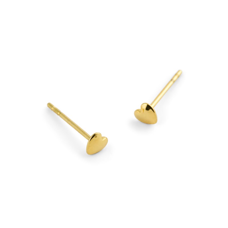 Mockberg Love gold small studs örhängen dam – bild 3