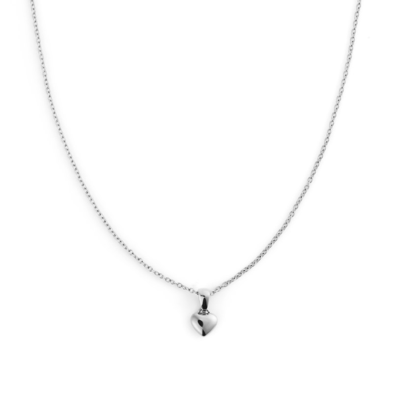 Sweetheart steel medium necklace