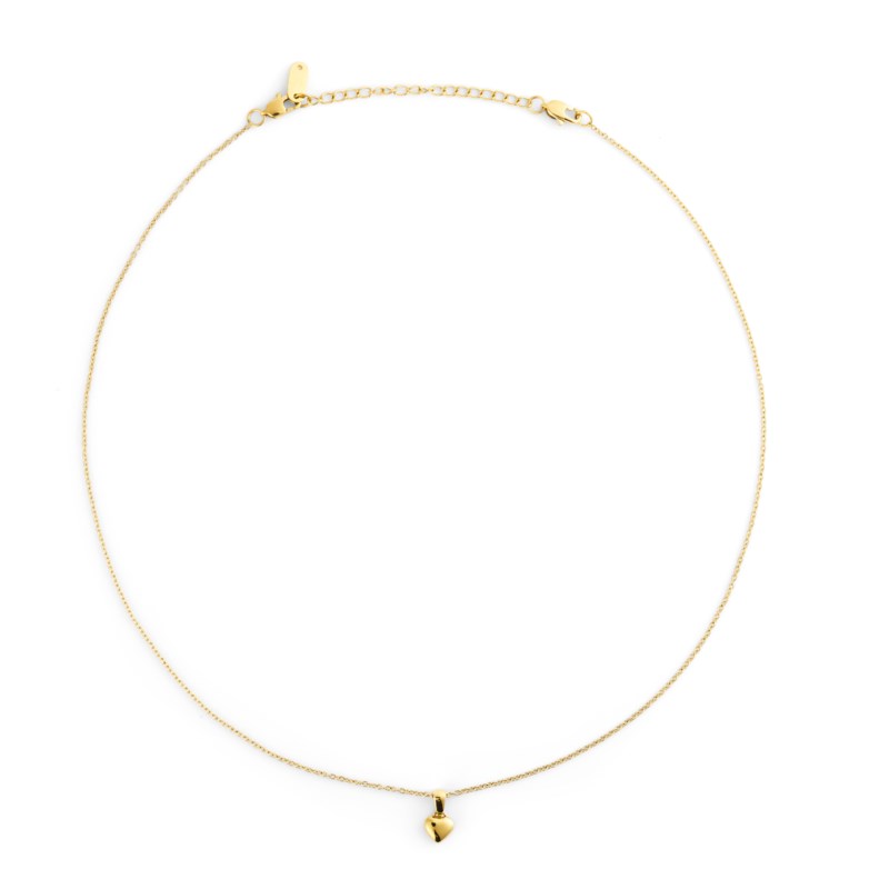 Mockberg Sweetheart gold medium necklace halsband dam – bild 3