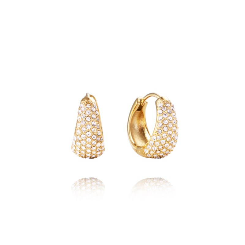 Treasure hoops medium gold 1