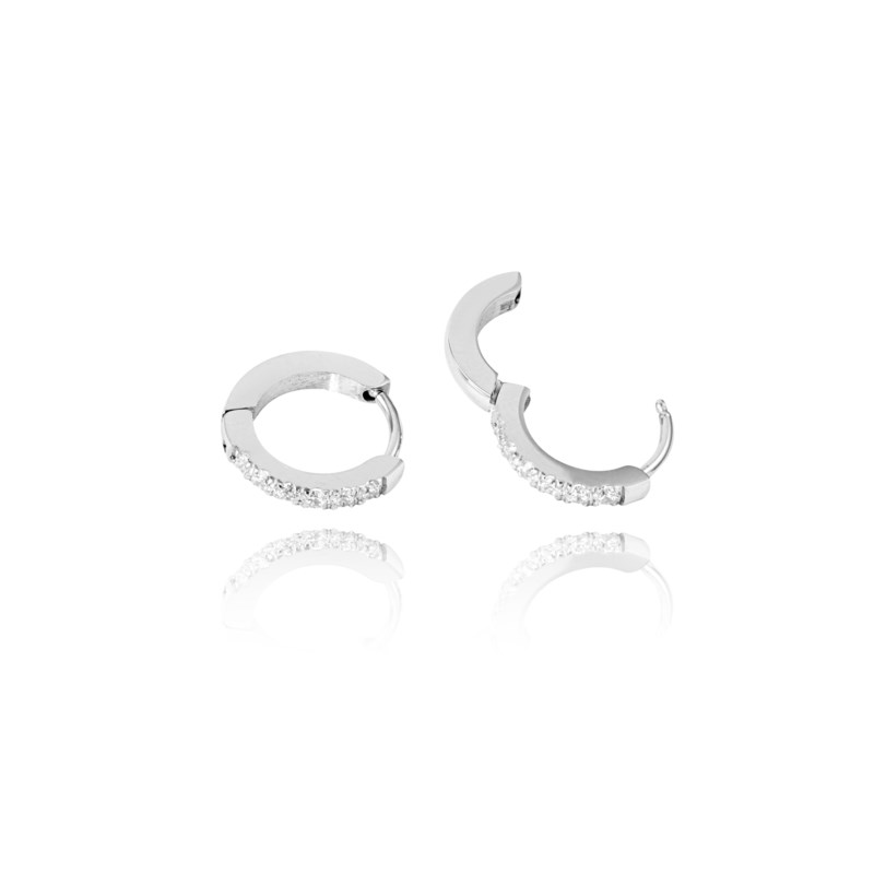 Mockberg Shiny hoops small örhängen dam – bild 3
