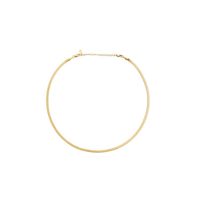 Mockberg Thin snake small necklace halsband dam – bild 3