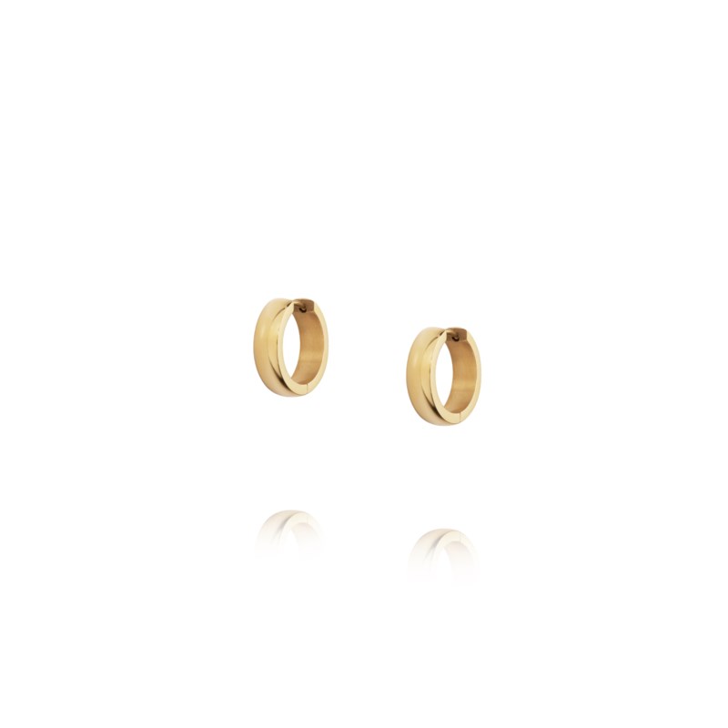 Chunky hoops large gold 1