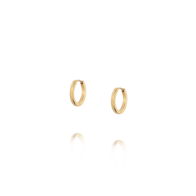 Classic hoops medium gold 1