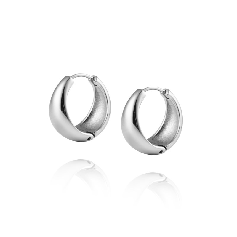 Mockberg Bold hoops large örhängen dam – bild 3