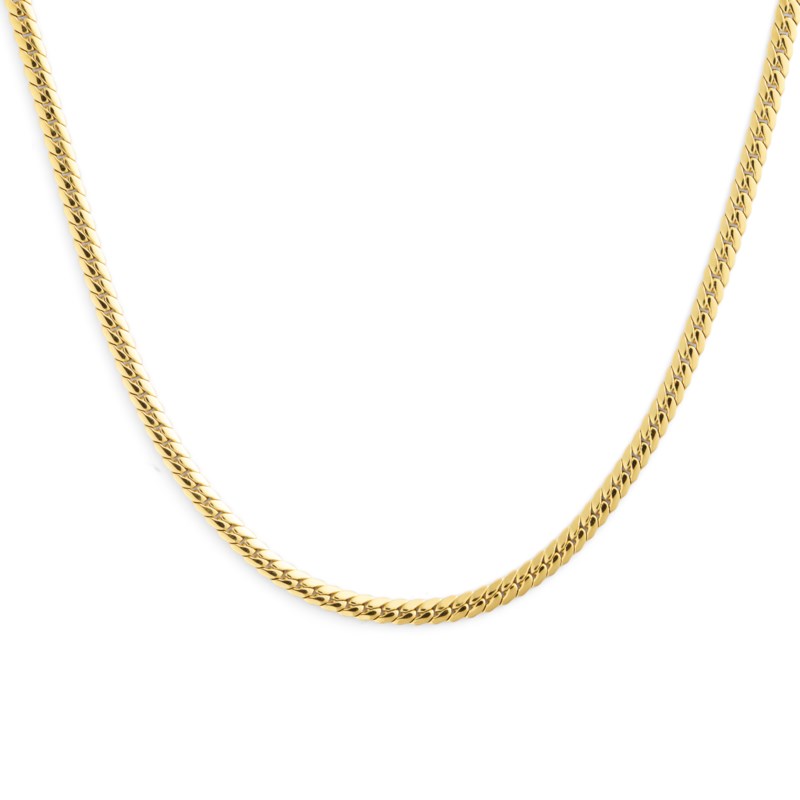 Serpentine chain necklace