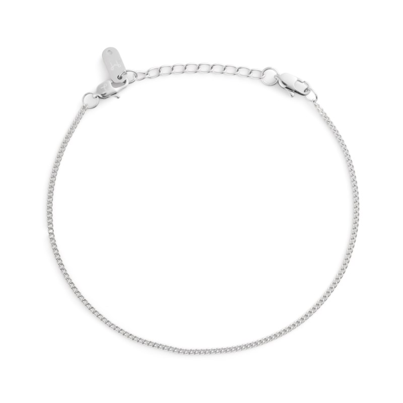 Mockberg Thin curb chain bracelet armband dam – bild 3